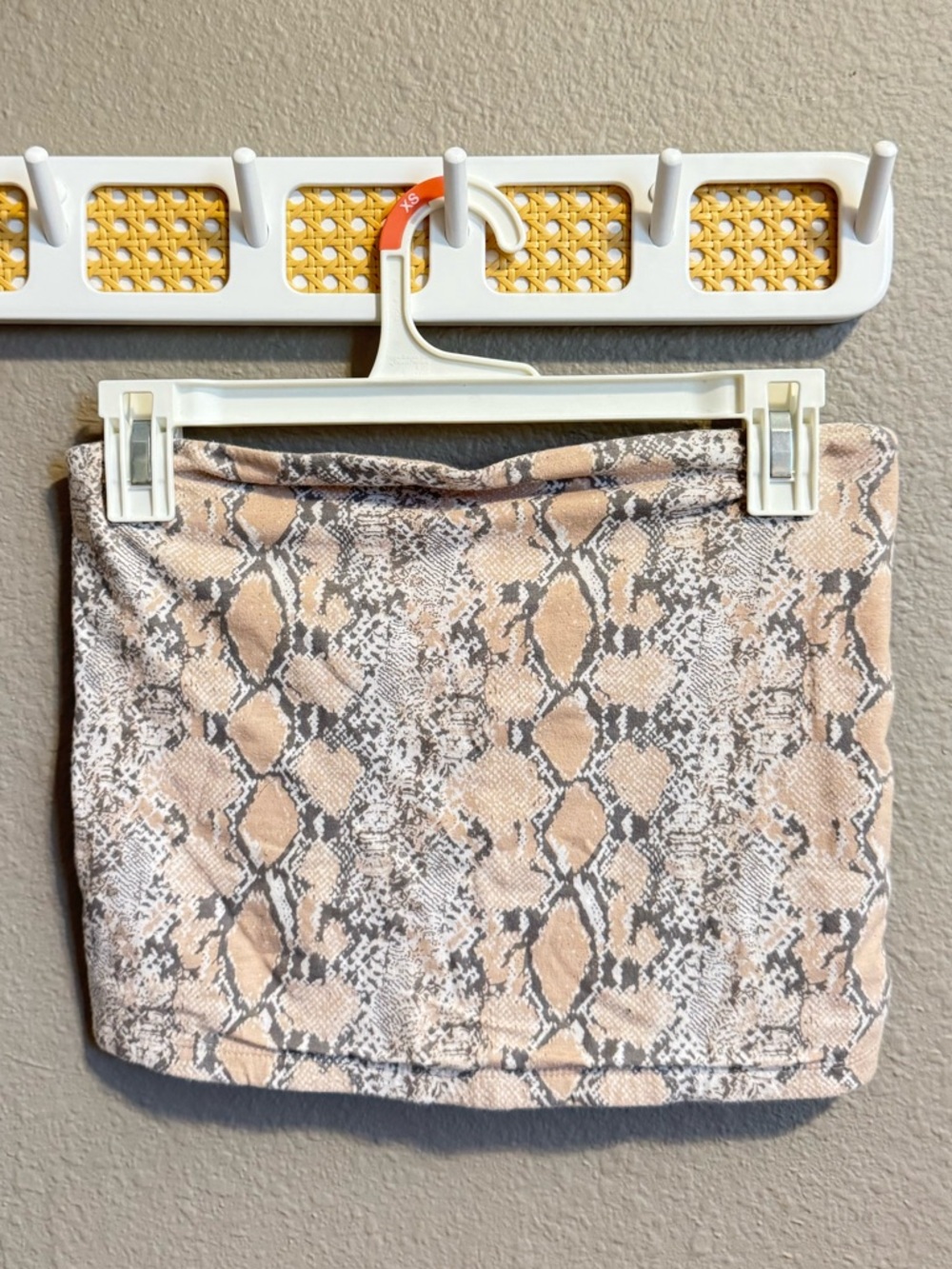 American Eagle Outfitters snakeskin tube top